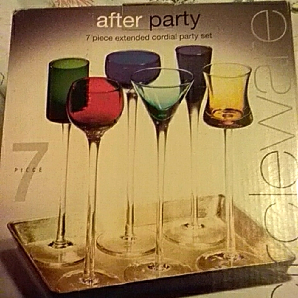 7 piece party set cocktail